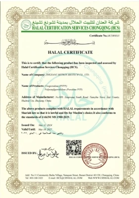 Srdečne blahoželáme našej spoločnosti k získaniu certifikátu HALAL